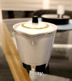 Rare Ensemble de Café en Porcelaine Vintage Tallinn URSS Années 1970 Gorodnitsky Porcelaine