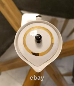 Rare Ensemble de Café en Porcelaine Vintage Tallinn URSS Années 1970 Gorodnitsky Porcelaine