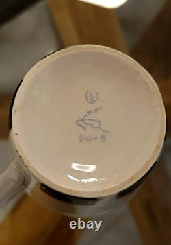 Rare Ensemble de Café en Porcelaine Vintage Tallinn URSS Années 1970 Gorodnitsky Porcelaine