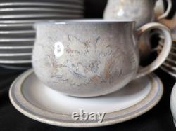 Rare Ensemble de Dîner et de Thé Vintage Denby TASMIN pour 6 en État Immaculé
