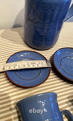 Rare Pottery Écossaise par Brian Collingwood Ensemble de Café Vintage & Ensemble de Vin