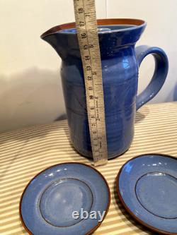 Rare Pottery Écossaise par Brian Collingwood Ensemble de Café Vintage & Ensemble de Vin