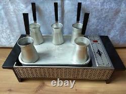 Rare Set Vintage Soviet Coffee Machine Sur Le Sable Espresso Maker Ussr Turka