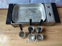 Rare Set Vintage Soviet Coffee Machine Sur Le Sable Espresso Maker Ussr Turka