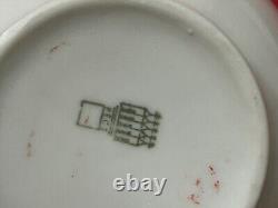 Rare Set de 24 Pièces de Thé, Café, Expresso Zsolnay Hongrie Vintage Célèbre