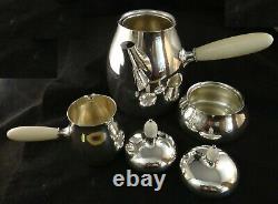 Rare Vintage Georg Jensen Hammered Sterling 6pc Coffee Set Withtray Rare Vintage Georg Jensen Hammered Sterling 6pc Coffee Set Withtray Rare Vintage Georg Jensen Hammered Sterling 6pc Coffee Set Withtray Rare Vintage