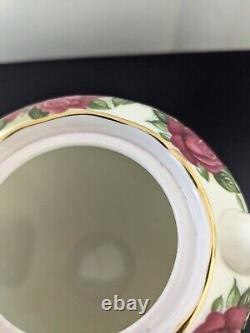 Rare Vintage Paragon 'Six World Roses' Harry Wheatcroft Ensemble de Café Complet