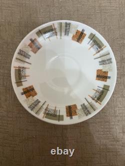 Rare ensemble de café Johnson Brothers 15 pièces Angleterre Couronne Taupe/champignon