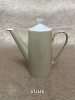 Rare ensemble de café Johnson Brothers 15 pièces Angleterre Couronne Taupe/champignon