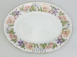Rare service complet thé/café et dîner Paragon CountryLane en fine porcelaine osseuse, plus de 110 pièces