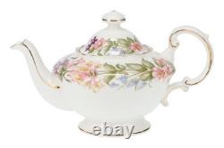 Rare service complet thé/café et dîner Paragon CountryLane en fine porcelaine osseuse, plus de 110 pièces