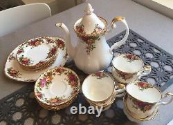 Royal Albert Old Country Roses Coffee Set 20 Pièces