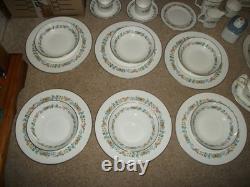 Royal Doulton Pastorale Service de table, thé et café 50 pièces