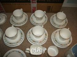 Royal Doulton Pastorale Service de table, thé et café 50 pièces