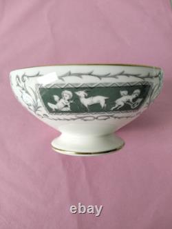 SERVICE VINTAGE COALPORT REVELRY ADAM GREEN Ensemble complet, 21 pièces en porcelaine fine, Angleterre