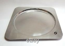 Sergio Asti Vintage 70 Pour ICM Italie Postmoderne Inox Expresso Set