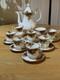 Service &agrave; Caf&eacute; 15 Pi&egrave;ces En Porcelaine Fine Royal Albert Old Country Roses