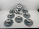 Service &agrave; Caf&eacute; 24 Pi&egrave;ces Vintage Royal Doulton T. C. 1010 Rose Elegans Pour 7 Personnes