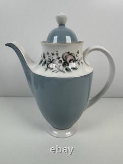 Service à café 24 pièces Vintage Royal Doulton T. C. 1010 Rose Elegans pour 7 personnes