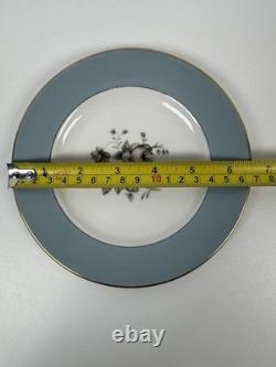 Service à café 24 pièces Vintage Royal Doulton T. C. 1010 Rose Elegans pour 7 personnes