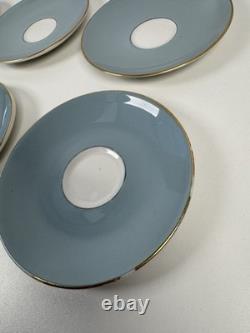 Service à café 24 pièces Vintage Royal Doulton T. C. 1010 Rose Elegans pour 7 personnes