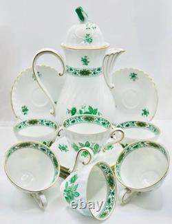 Service à café AK Kaiser, Allemagne de l’Ouest, pour 6 personnes / Motif Schönbrunn / + pièces supplémentaires / Vintage, très bon état