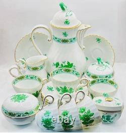 Service à café AK Kaiser, Allemagne de l’Ouest, pour 6 personnes / Motif Schönbrunn / + pièces supplémentaires / Vintage, très bon état