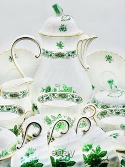 Service à café AK Kaiser, Allemagne de l’Ouest, pour 6 personnes / Motif Schönbrunn / + pièces supplémentaires / Vintage, très bon état