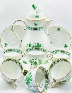 Service à café AK Kaiser, Allemagne de l’Ouest, pour 6 personnes / Motif Schönbrunn / + pièces supplémentaires / Vintage, très bon état