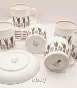 Service à café Corinthien Vintage Susie Cooper, Porcelaine Fine, C2056