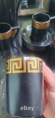 Service à café Port Merion Greek Key Susan Williams Ellis Vintage