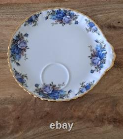 Service à café Royal Albert vintage Moonlight Rose, 22 pièces, comprenant une cafetière, très bon état