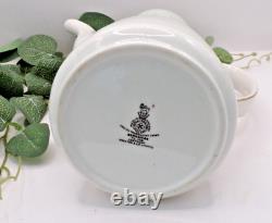 Service à café Vintage Royal Doulton 15 pièces, bande de laurier vert, Berkshire TC1021