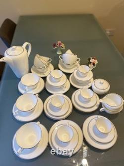 Service à café Wedgwood Pièces vintage MYSTIQUE BLEU & BLANC