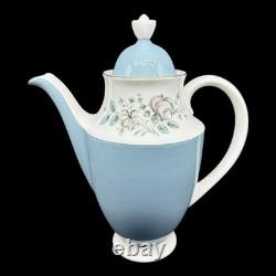 Service à café complet de 6 pièces Vintage Royal Doulton T. C. 1010 Rose Elegans