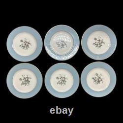 Service à café complet de 6 pièces Vintage Royal Doulton T. C. 1010 Rose Elegans