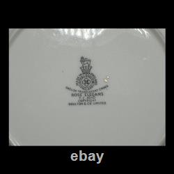 Service à café complet de 6 pièces Vintage Royal Doulton T. C. 1010 Rose Elegans