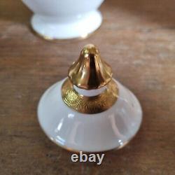 Service à café en 3 pièces Vintage Royal Doulton Bone China Belmont Gold H4991