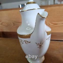 Service à café en 3 pièces Vintage Royal Doulton Bone China Belmont Gold H4991