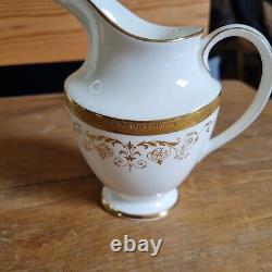 Service à café en 3 pièces Vintage Royal Doulton Bone China Belmont Gold H4991