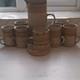 Service &agrave; Caf&eacute; En Gr&egrave;s De Studio Gallois Conwy Pottery Vintage Des Ann&eacute;es 1970, 9 Pi&egrave;ces