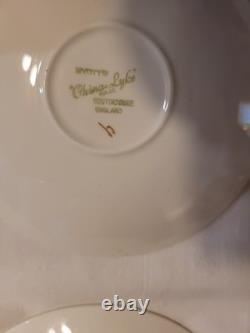 Service à café en porcelaine Myotts vintage (1920), 15 pièces, Staffordshire, Angleterre