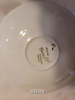 Service à café en porcelaine Myotts vintage (1920), 15 pièces, Staffordshire, Angleterre