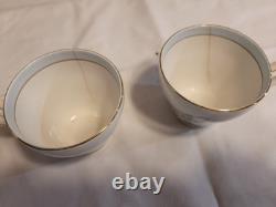 Service à café en porcelaine Myotts vintage (1920), 15 pièces, Staffordshire, Angleterre