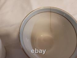 Service à café en porcelaine Myotts vintage (1920), 15 pièces, Staffordshire, Angleterre