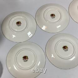 Service à café en porcelaine Royal Albert Old Country Roses de 15 pièces