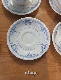 Service à café en porcelaine fine Royal Worcester vintage