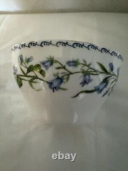 Service à café en porcelaine fine Shelley de 15 pièces en motif Harebell - Magnifique