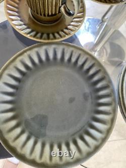 Service à café et à thé WADE IRISH en porcelaine vintage, 25 pièces jamais utilisées