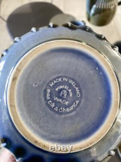 Service à café et à thé WADE IRISH en porcelaine vintage, 25 pièces jamais utilisées